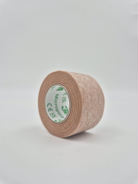 Хирургический пластырь 3M Micropore 1533-1, (2,5 см x 9,1 м) - 1шт ...