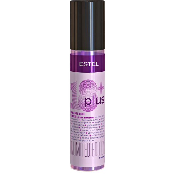 ESTEL PROFESSIONAL Увлажняющий спрей термозащита для волос 18+ PLUS ...