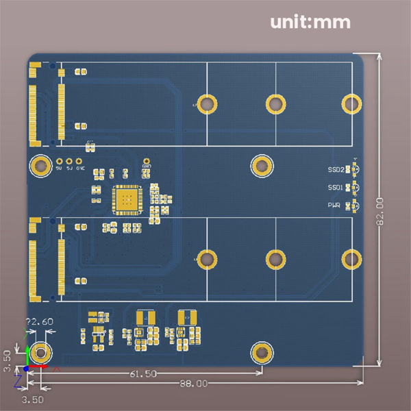 Модуль Платы Расширения Для 5 PCIE M.2 - купить с доставкой по выгодным ...