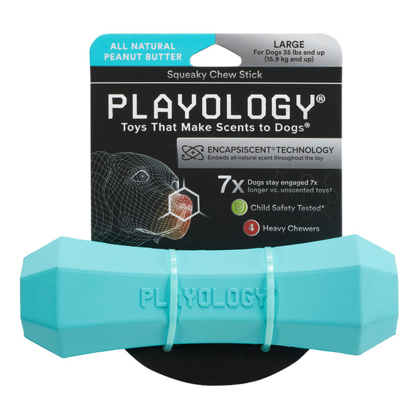 Playology SQUEAKY CHEW STICK жевательная палочка для собак средних и ...
