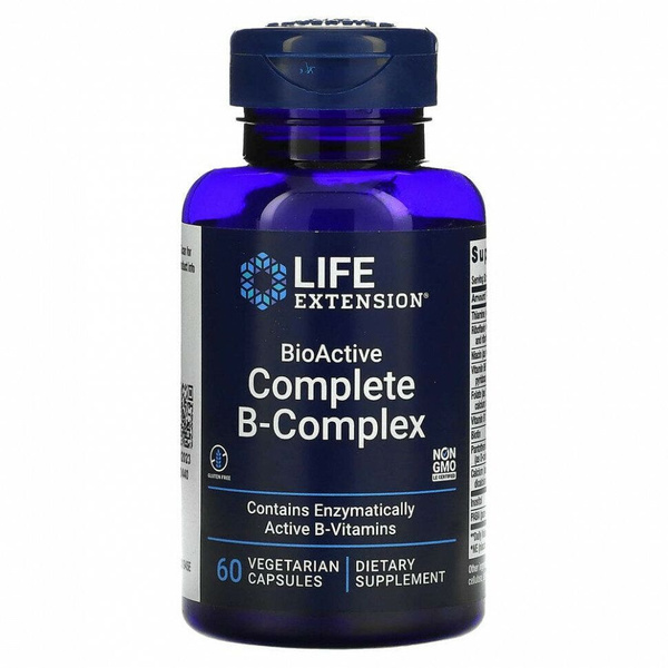 Комлекс витаминов группы В Life Extension BioActive Complete B-Complex ...