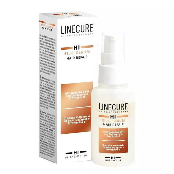 HIPERTIN Сыворотка для восстановления волос LINECURE Silk Serum 50 мл ...