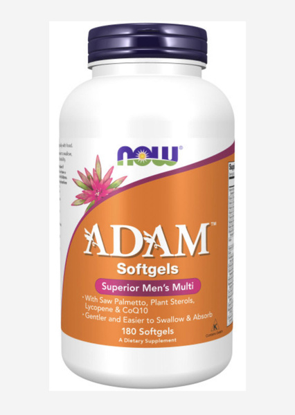 Now Foods, ADAM, Мультивитамины для мужчин Адам, 180 софтгель - купить ...