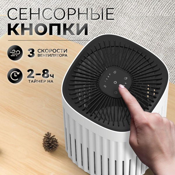 Умный очиститель воздуха с функцией ароматерапии, белый купить на OZON ...