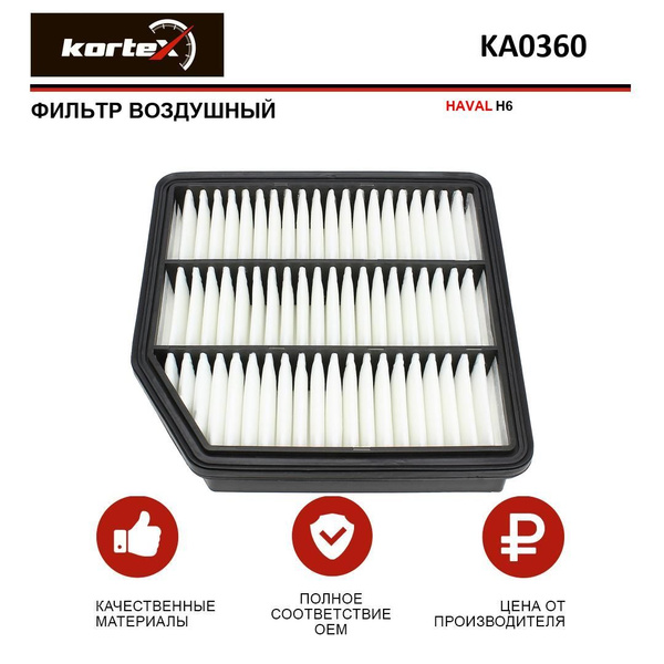 Фильтр воздушный Kortex для HAVAL H6 купить на OZON по низкой цене ...
