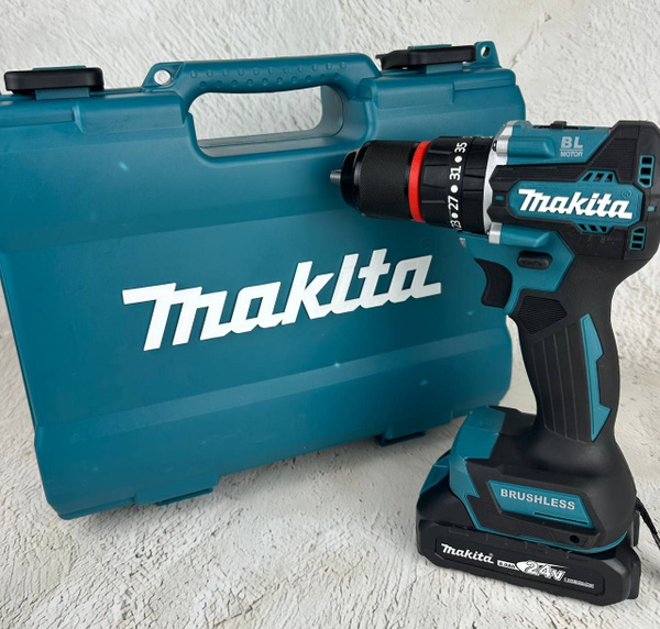 Характеристики Дрель-шуруповерт бесщеточный Макита 24V аккумуляторный ...