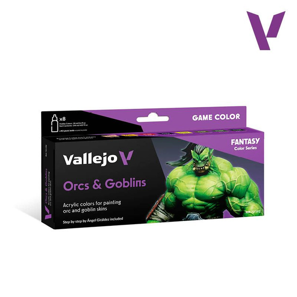 Pack de Pinturas Vallejo Orcos y Duendes - Tienda online Pack de Pinturas Vallejo Orcos y Duendes - Tienda online