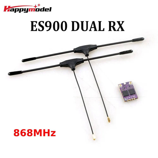 Приемник разнесенных сигналов HappyModel ES900 DUAL RX ELRS 868 МГц ...