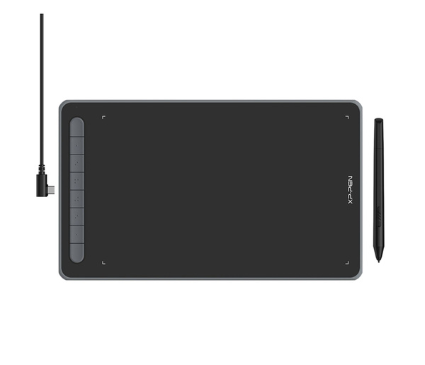 Графический планшет XP-Pen, Android, Windows, 8192 уровня, темно-серый ...