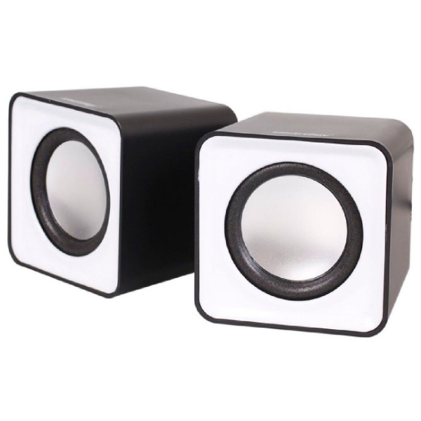 Колонки SmartBuy 2.0 MINI, мощность 4Вт, USB, серые (SBA-2810) купить ...