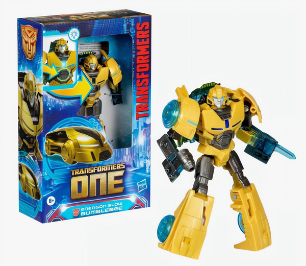 Фигурка трансформера Бамблби. HASBRO/Transformers One Energon Glow ...
