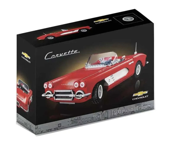 Конструктор Техник "Шевроле Корвет 1961" 1210 деталей (Corvette ...