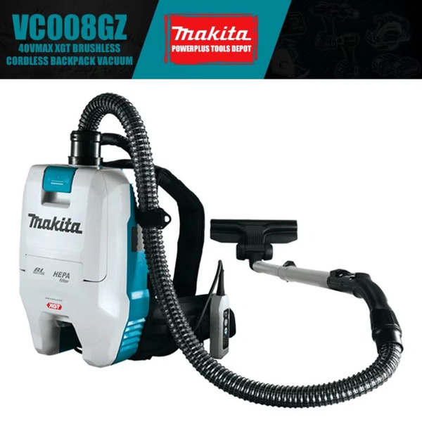 Makita VC009GZ04 VC008GZ Бесщеточный аккумуляторный ранцевый пылесос ...