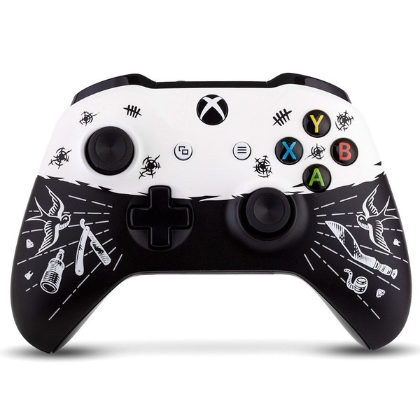 Геймпад Xbox, для Xbox One, PC, черный, белый - купить по выгодной цене ...