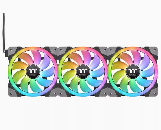 Магнитный охлаждающий вентилятор Thermaltake Yaoying SWAFAN EX12 RGB (3 ...