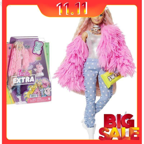 Barbie fashionistas extra fluffy sale