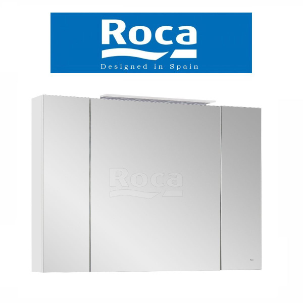 Шкафчик в ванную Roca Oleta 100 матовый с зеркалом купить на OZON по ...