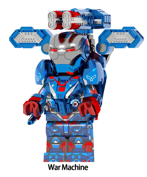Минифигурка Мстители Воитель / War Machine совместима с конструкторами ...