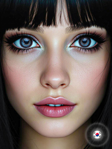 Черные цветные линзы Natural с диоптриями -4.5 на 1 год купить на OZON ...