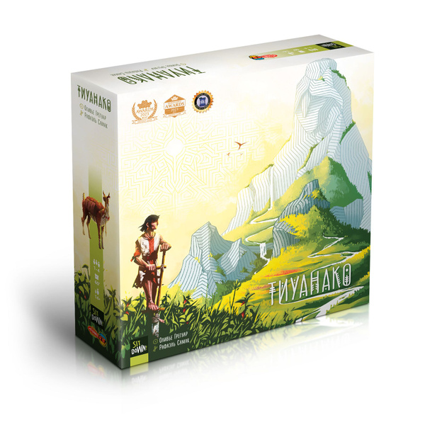 Настольная игра Тиуанако. купить на OZON по низкой цене (1794466945)