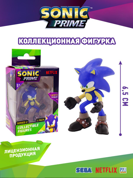 Фигурка игрушка Соник, Sonic Prime купить на OZON по низкой цене ...