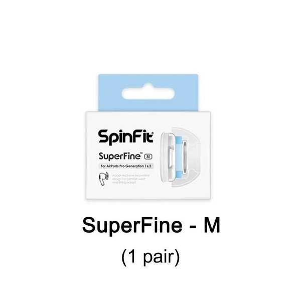 SPINFIT SuperFine-M;Сменные амбушюры SpinFit Superfine для AirPods Pro ...