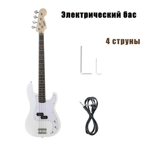IRIN Бас-гитара Бас-гитара 4-струнная, корпус Липа купить на OZON по ...