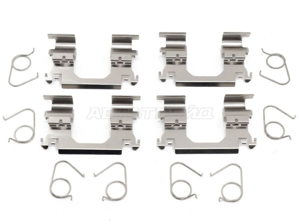 Комплект монтажный тормозных колодок FR NISSAN CUBE 98-02/SUNNY 94-99