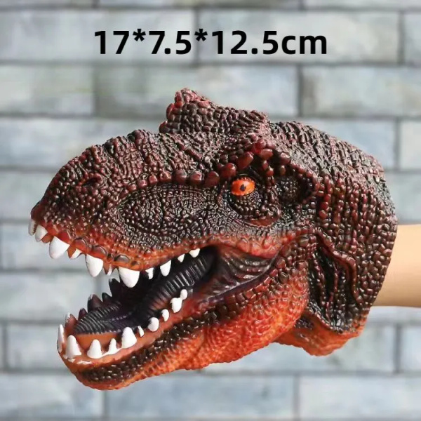 Игрушка на руку перчатка Динозавр, Кукольный Рукозвери - купить с ...