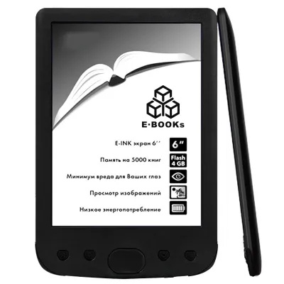 Электронная книга EBOOKs EBOOK6025, Монохромный - купить по низким ...