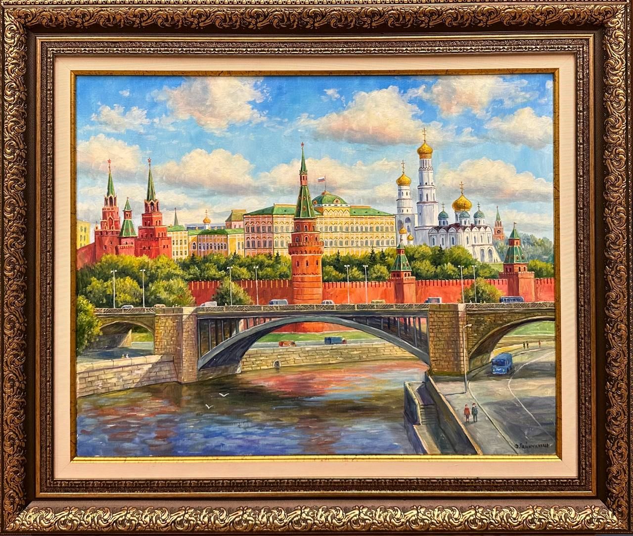 Москва златоглавая картины. Рассвет на москве реке мусоргский. Картина маслом на холсте москва. Виды города казань живопись. Живопись художник ланчак.