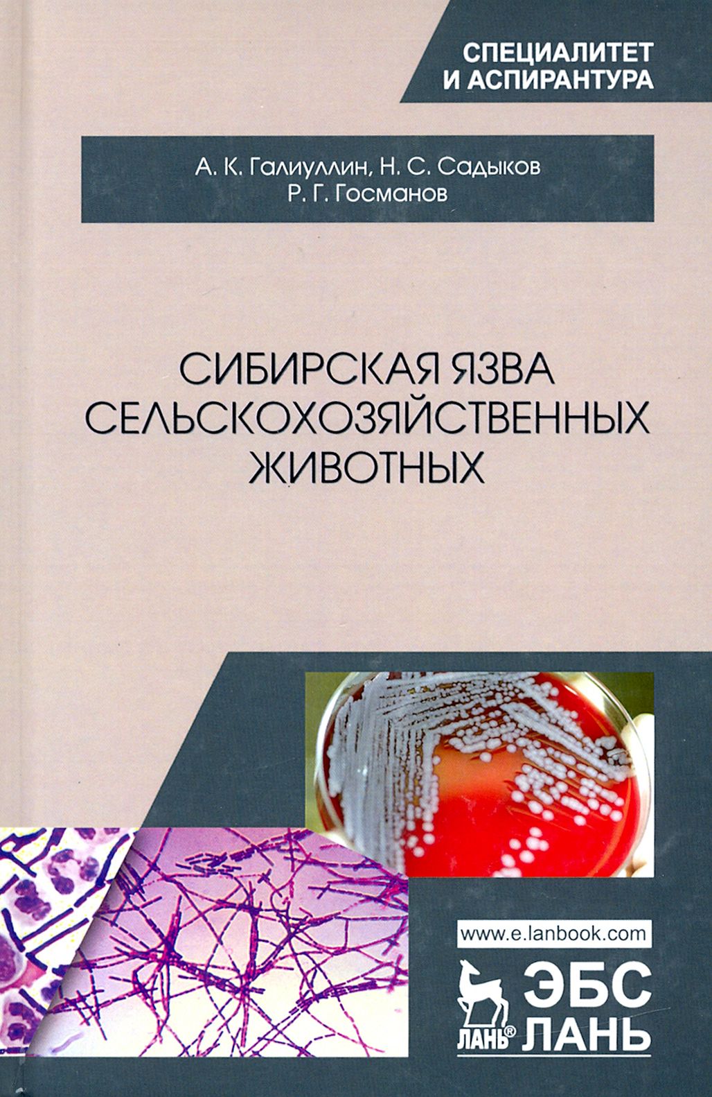 Сибирская язва сельскохозяйственных животных | Галиуллин Альберт Камилович, Госманов Рауис Госманович