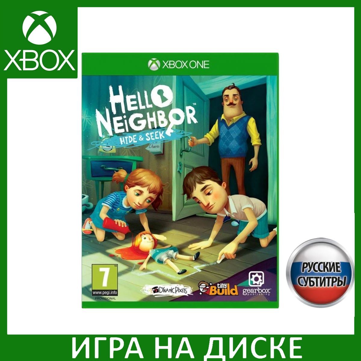 Игра Hello Neighbor: Hide and Seek Hello Neighbor (Привет Сосед - Прятки)  Русская версия (Xbox One, Xbox Series, Русские субтитры) купить по низкой  цене с доставкой в интернет-магазине OZON (1330924115)