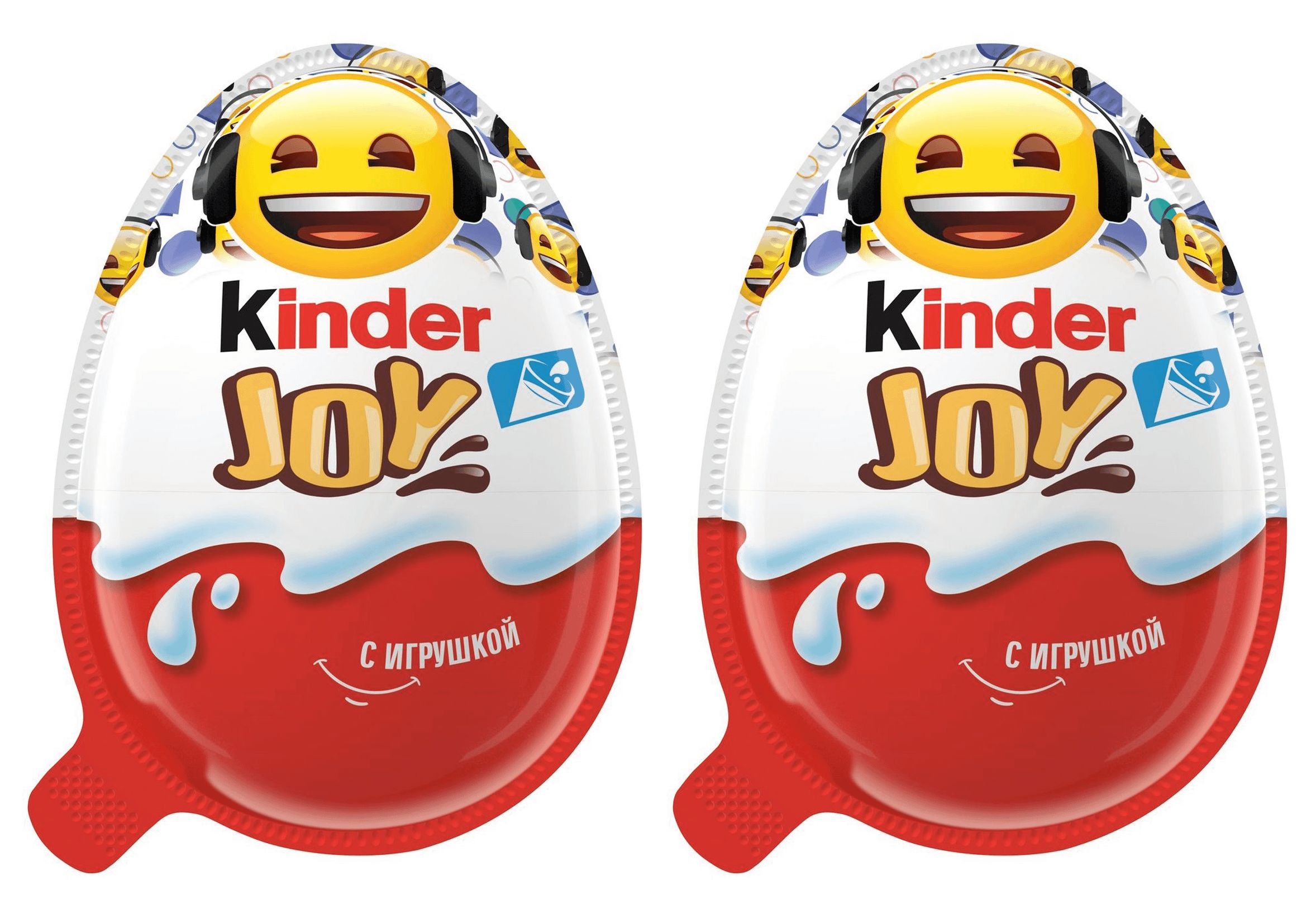 Шоколадное Яйцо Kinder Joy Шоколадное С Игрушкой, 2 шт по 20 г