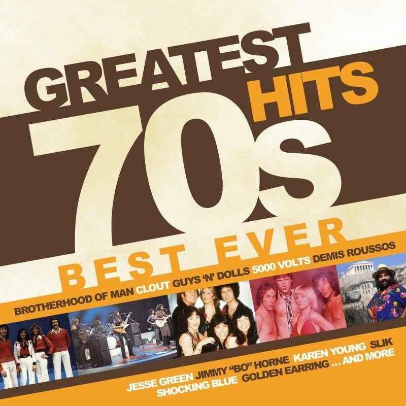 VARIOUS ARTISTS - Greatest Hits 70s Best Ever (LP, Compilation, Yellow Vinyl) Виниловая пластинка