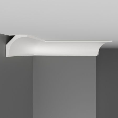 D109-115 Плинтус потолочный DECOMASTER размер 43х43х2000мм