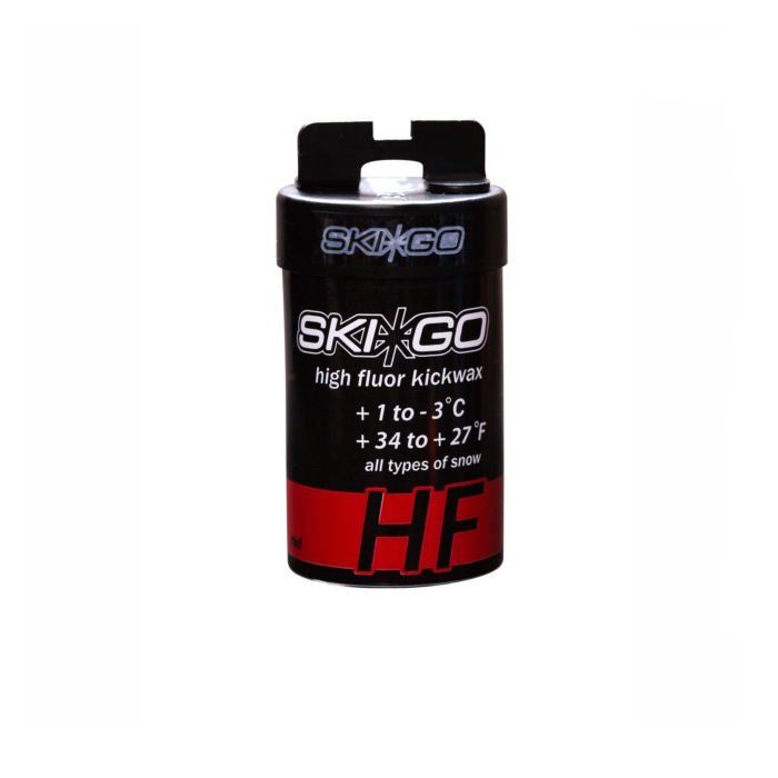 Мазь держания SKIGO HF Kickwax Red (все типы снега) +1/-3 45 гр.,