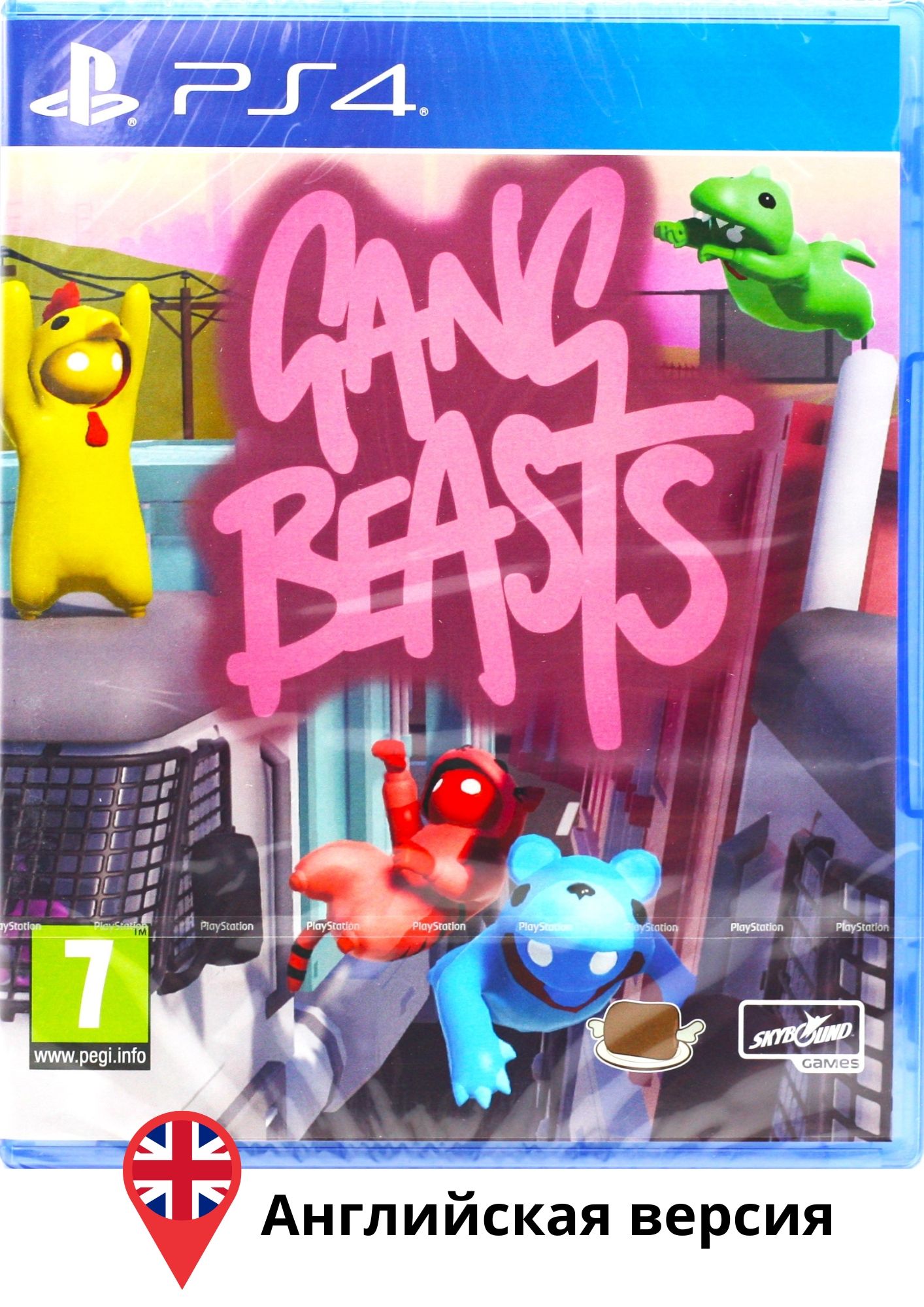 Игры на Ps4 Gang Beasts купить на OZON по низкой цене