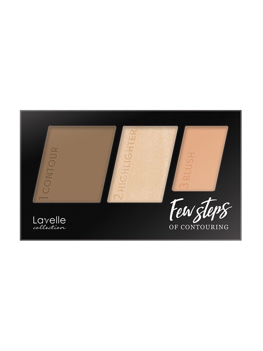 Lavelle Collection Палетка для контуринга Few Steps, 12 г, 02 peach beige