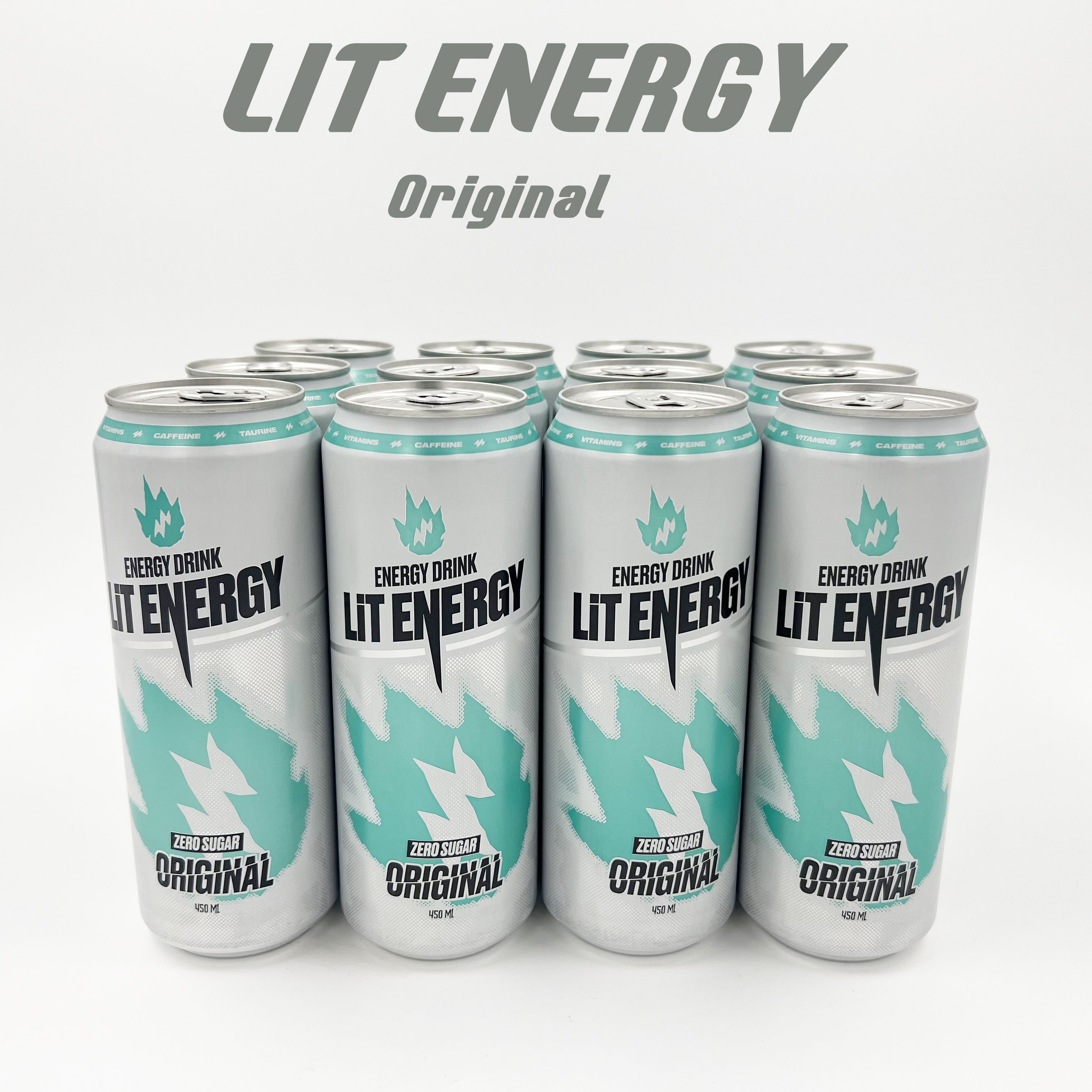 Лит Энерджи "LIT ENERGY" Энергетики классика 12шт. х 450мл - купить с доставкой 