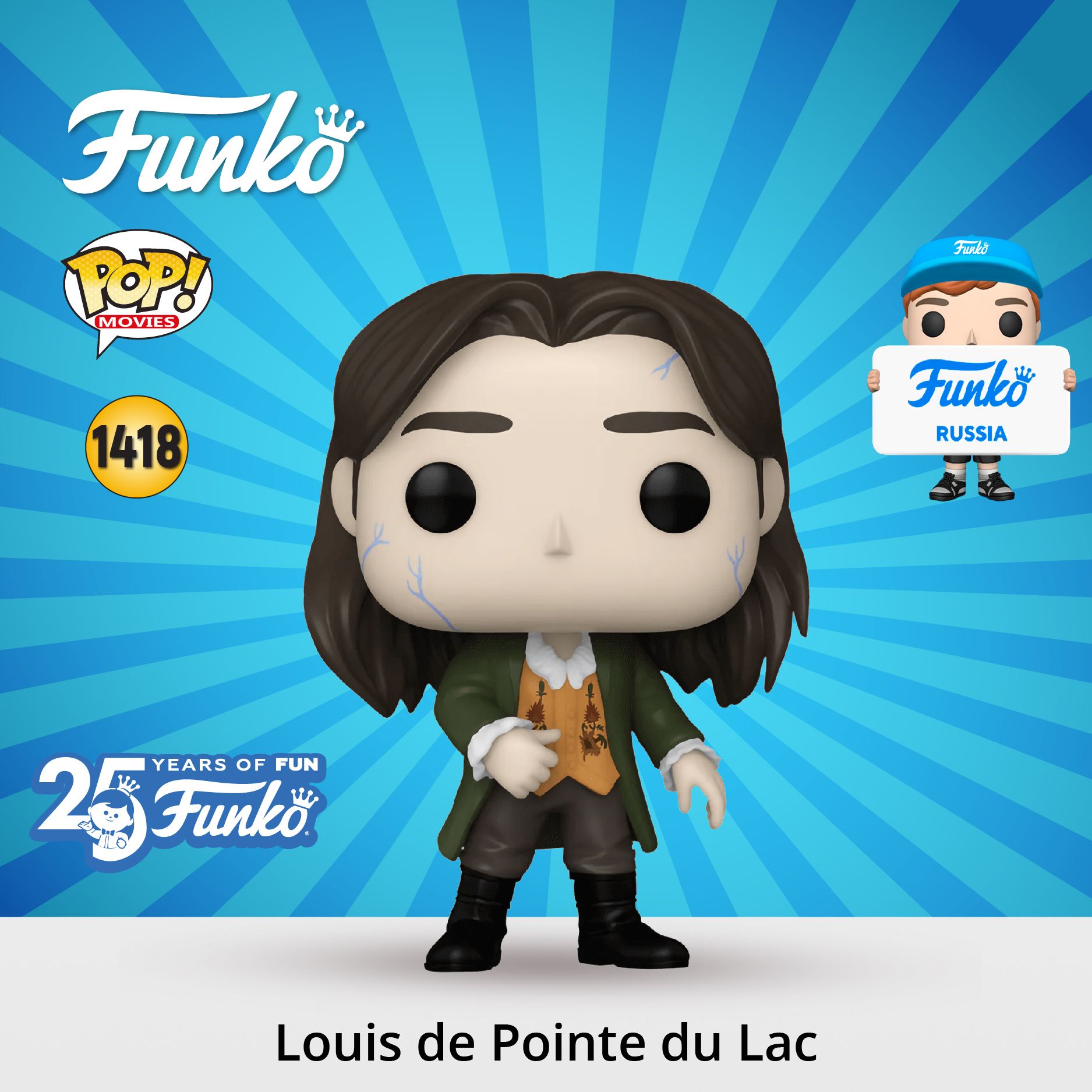 Фигурка Funko POP! Movies Interview with a Vampire Louis de Pointe du Lac/  Фанко ПОП по мотивам фильма Интервью с Вампиром - купить с доставкой по  выгодным ценам в интернет-магазине OZON (1440330935)