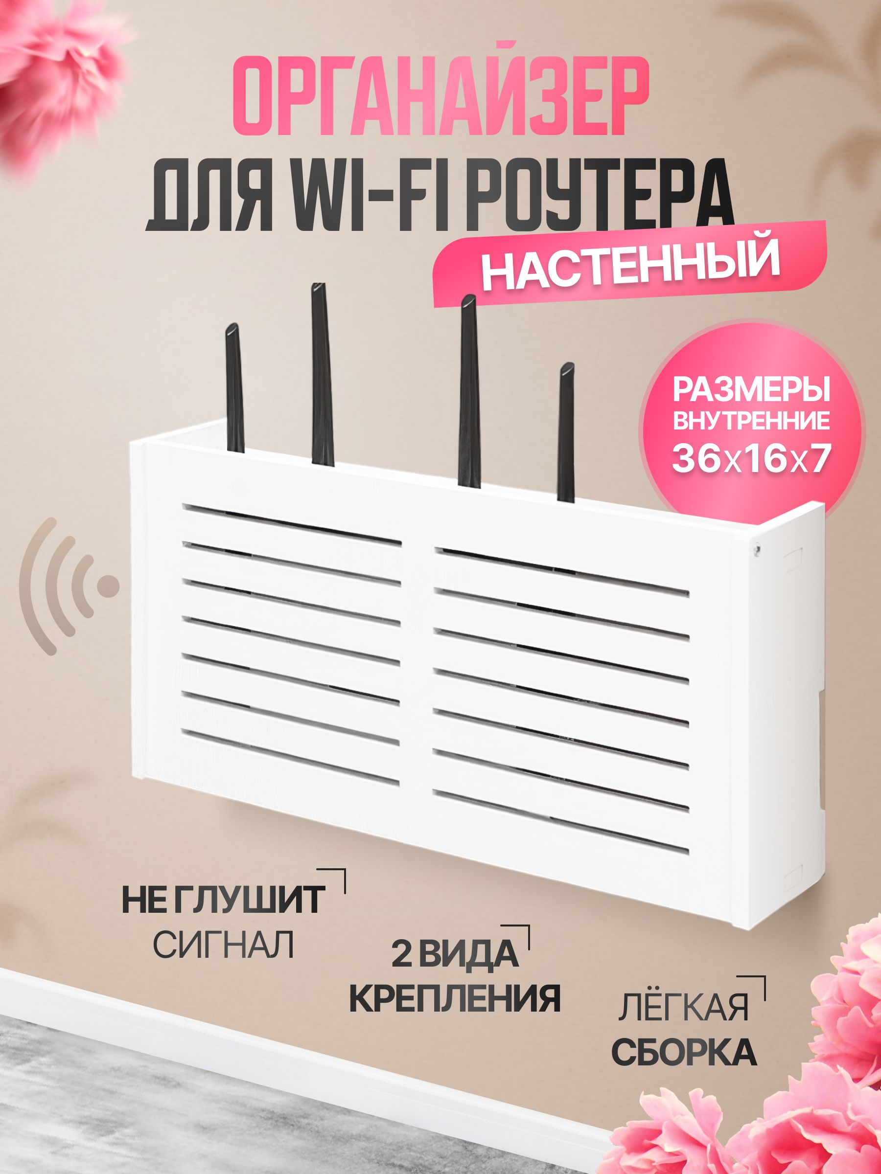 ПолканастеннаяподWiFiроутер/Боксдляроутера