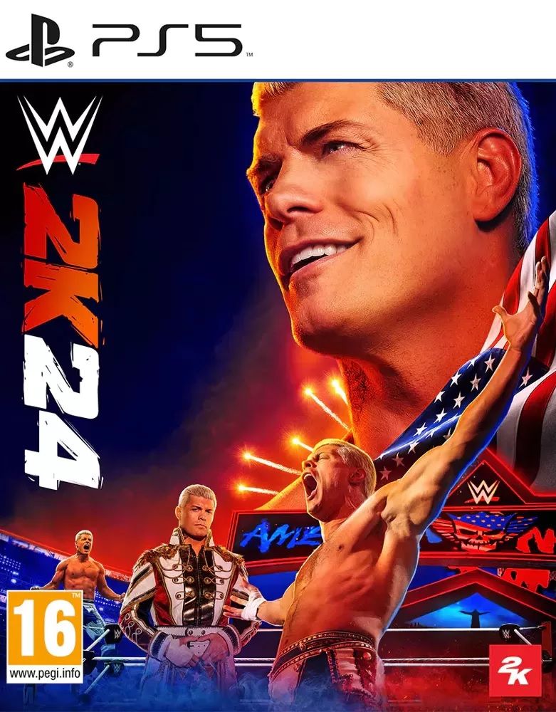 Игра WWE 2K24 (PlayStation 5, Английская версия)