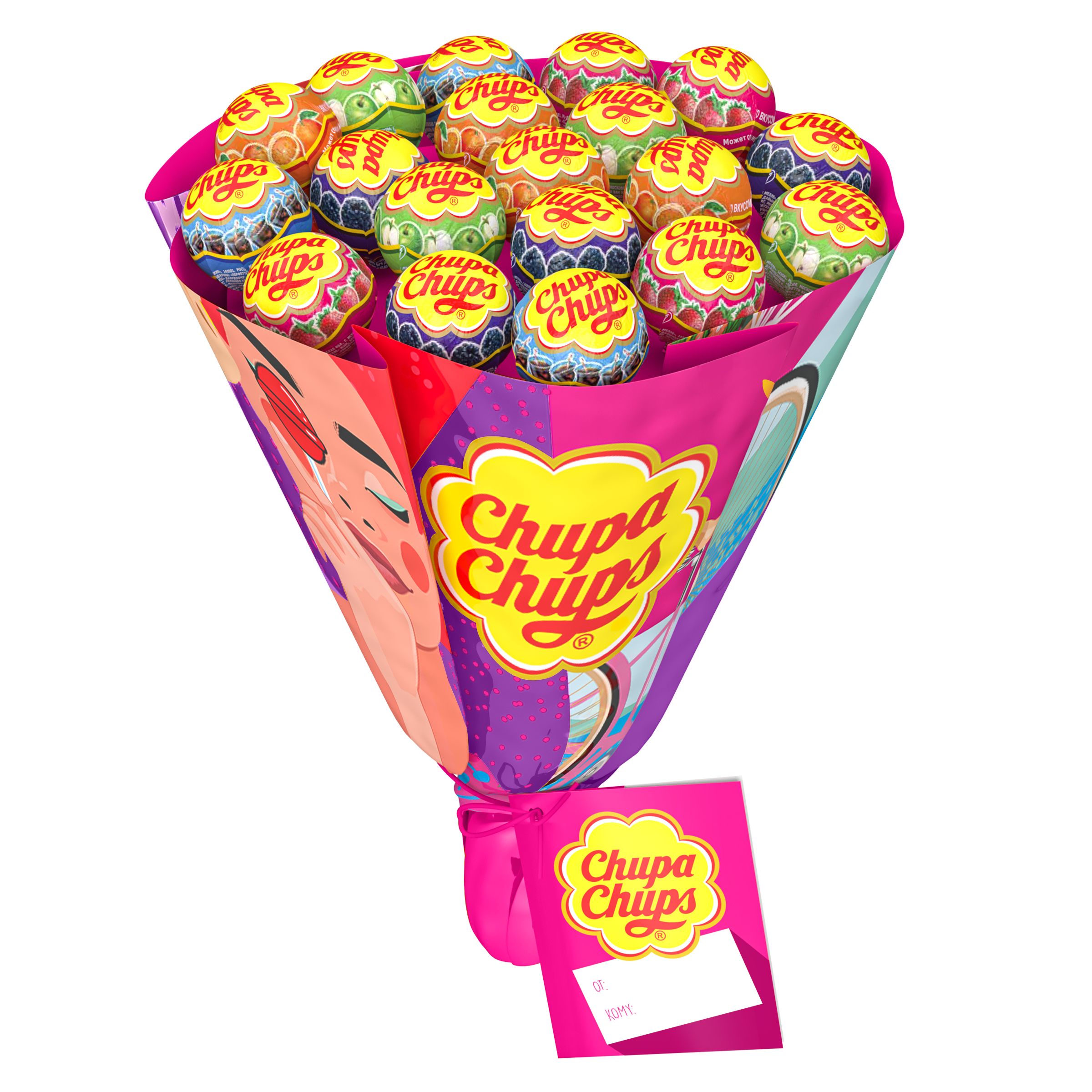 Chupa Chups Букет, 228 г