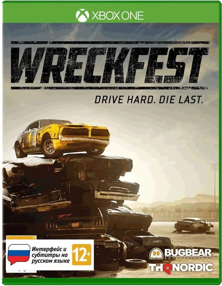 Игра Wreckfest (Xbox One, Xbox Series, Русские субтитры)