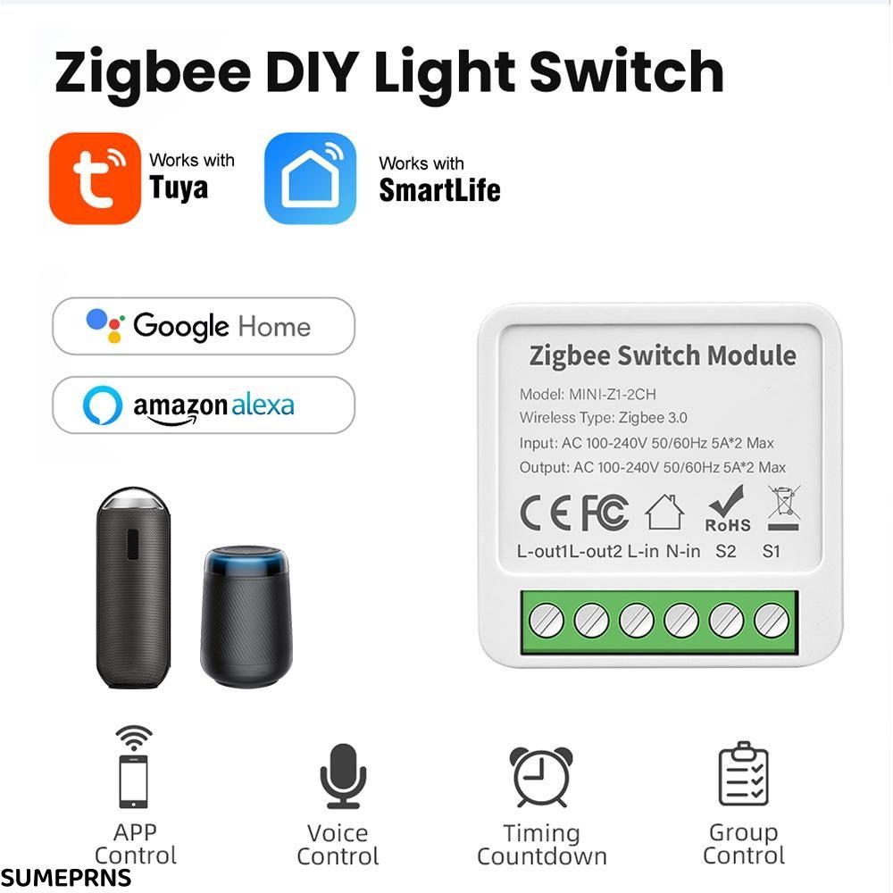 Реле Zigbee WHD02 - монтируется в подрозетник, управляется Алисой через  шлюз Tuya, Sprut HUB, нагрузка до 16 ампер. 2 шт - купить с доставкой по  выгодным ценам в интернет-магазине OZON (1346386944)