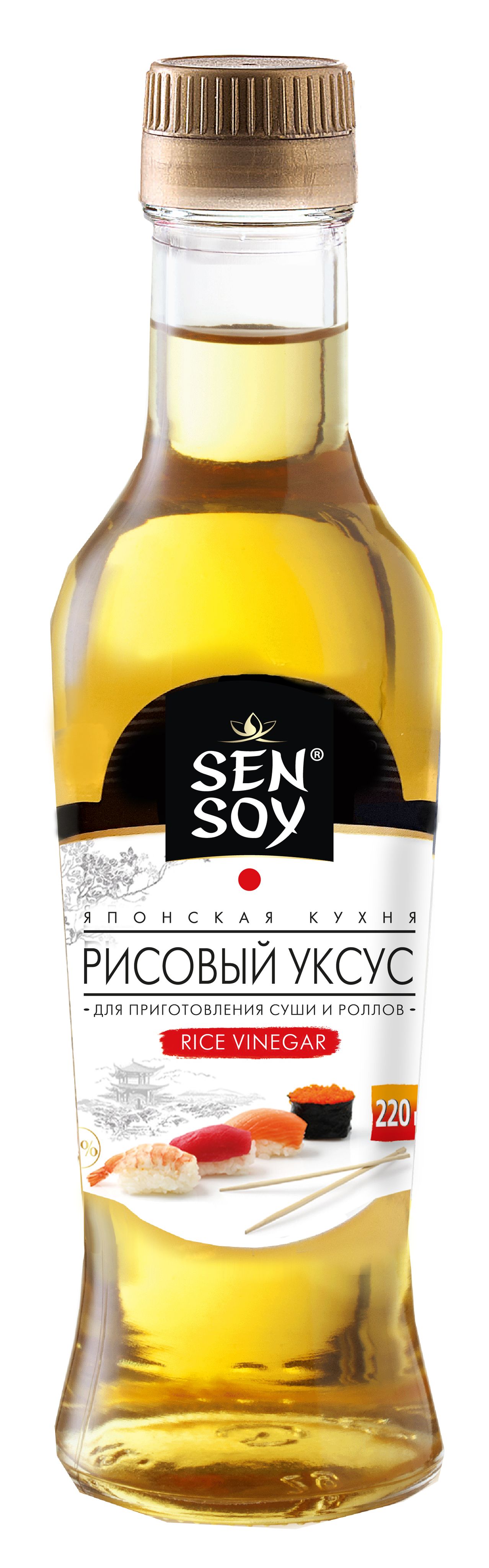 Sen Soy Рисовый уксус Приправа для суши 1320г (220г х 6 шт)