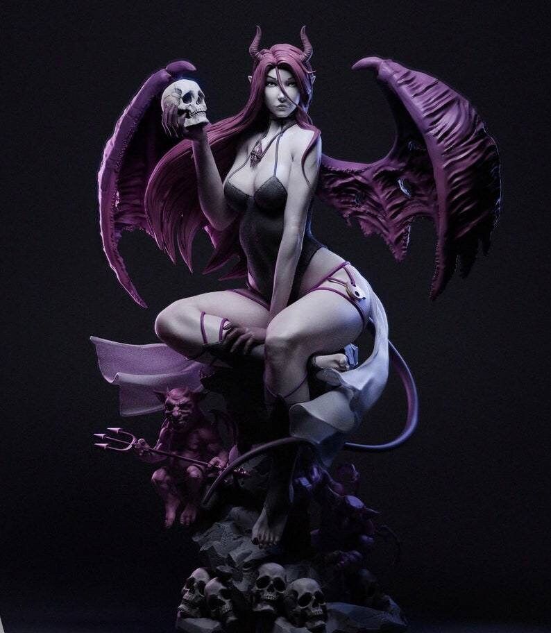 Magenta Rose Succubus