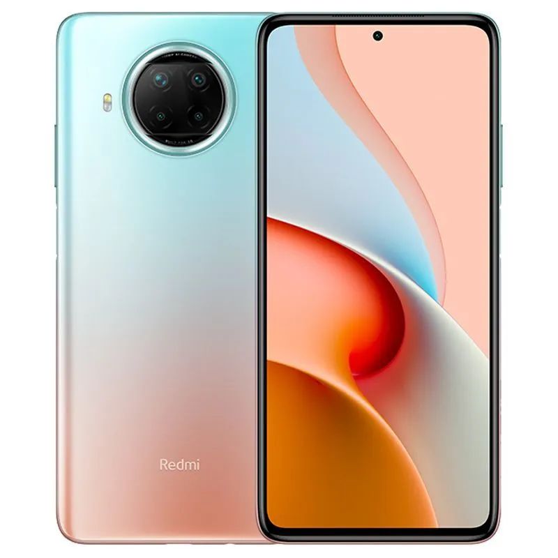 XiaomiСмартфонRedNote9Pro(5G)8/256ГБ,синий,светло-розовый