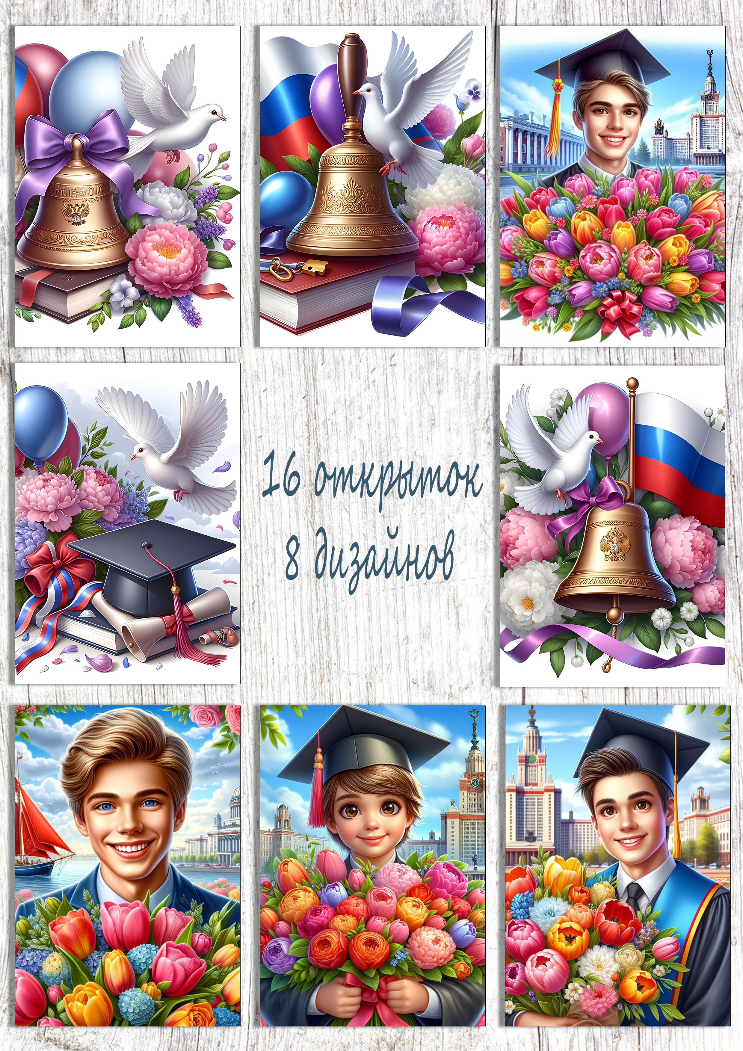 Открытка выпускнику